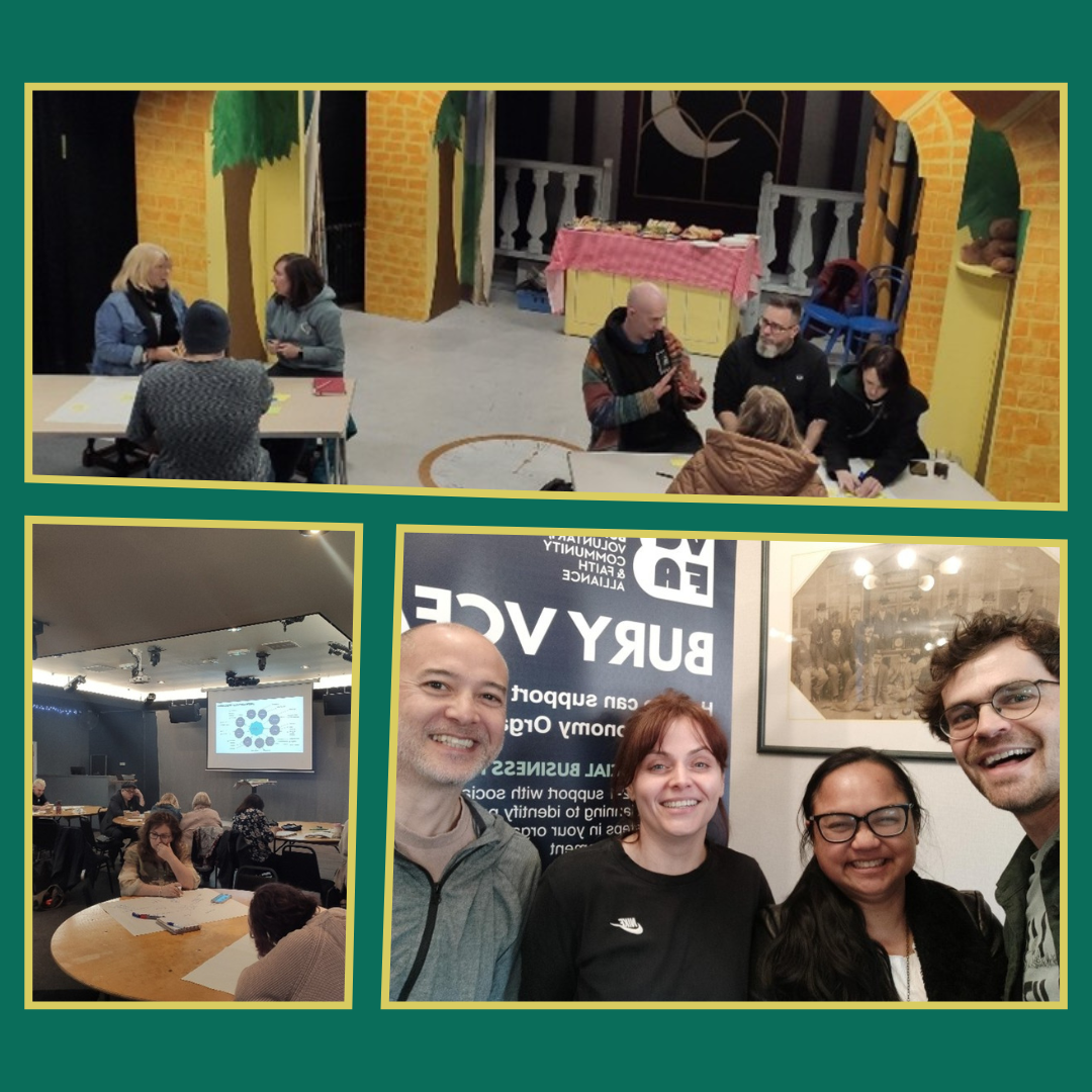 Bury Social Economy Network events in Prestwich, Radcliffe and Whitefield