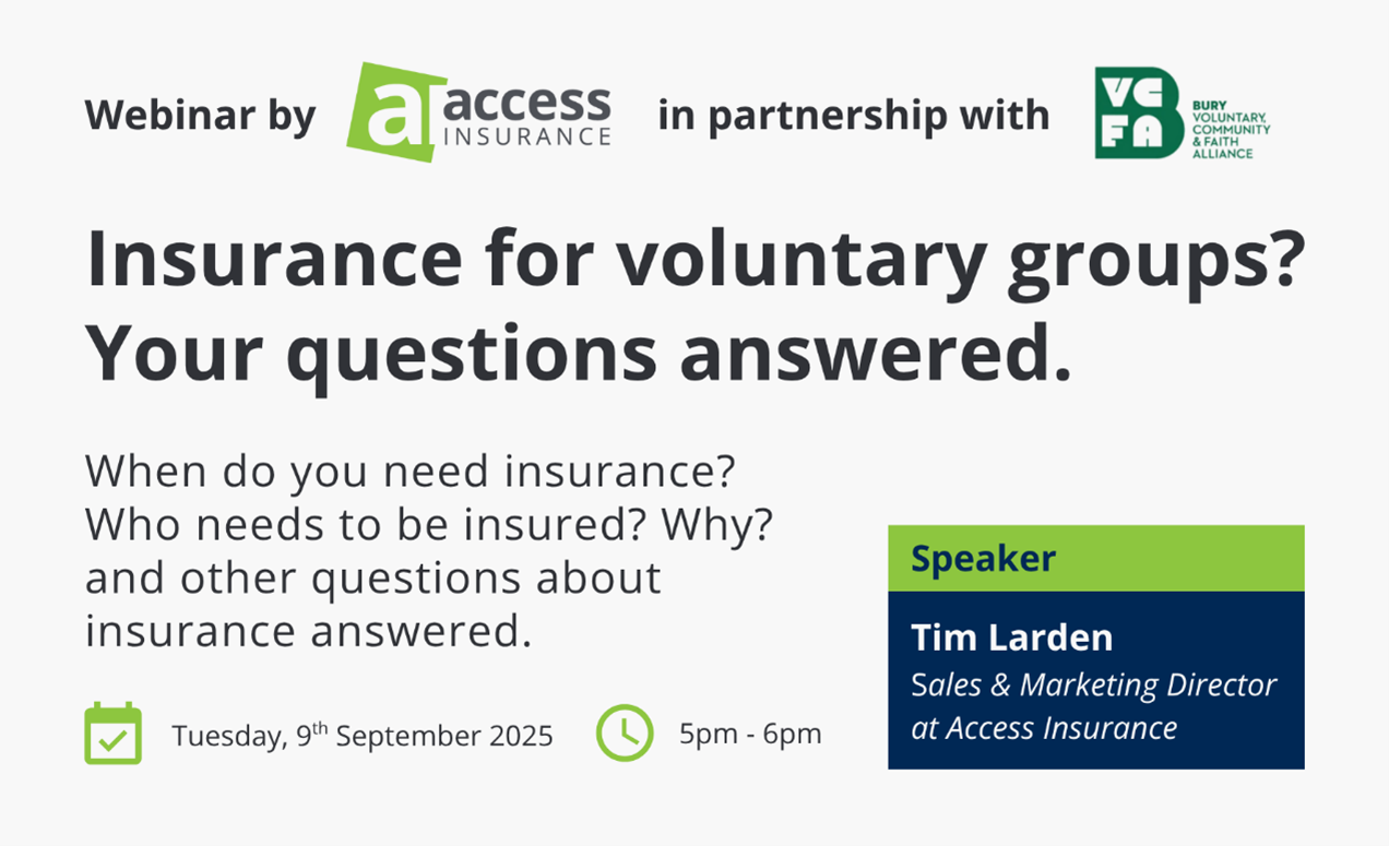 Insurance for voluntary groups? Your questions answered!