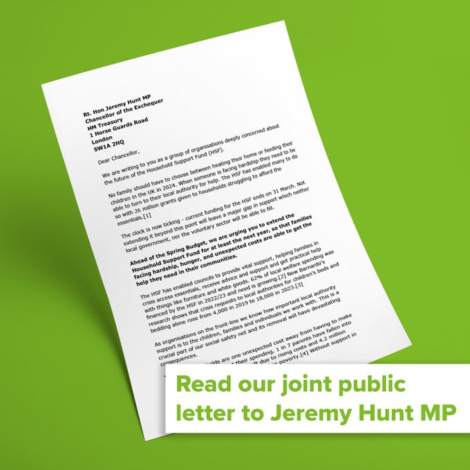 Read our joint public letter to Jeremy Hunt MP